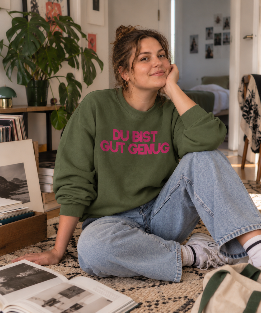 Sweater "DU BIST GUT GENUG"