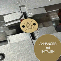 PERSÖNLICHE GRAVUR / Design "N*TENTION" INITIALEN