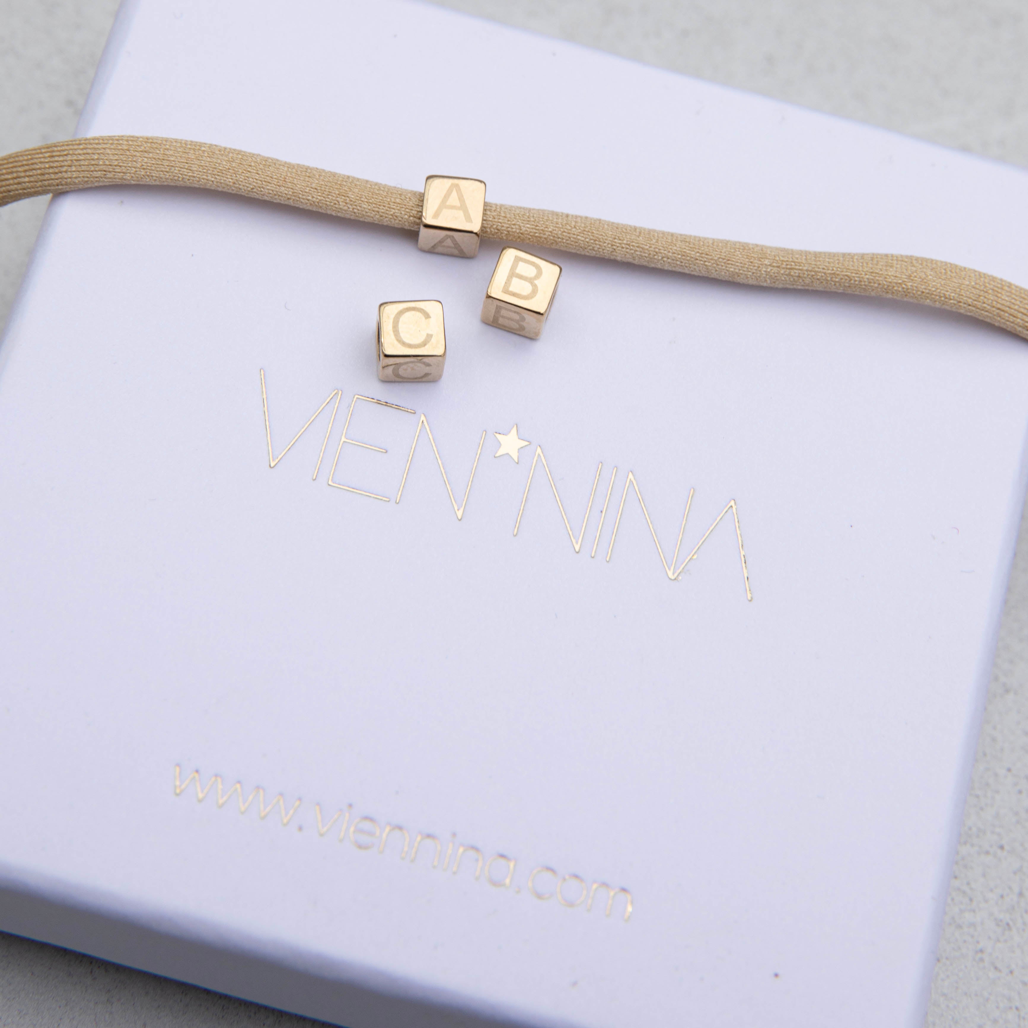 N*ITIAL Armband gold Buchstaben