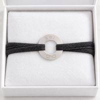 "N*FINITY" Armband groß / Deine Gravur
