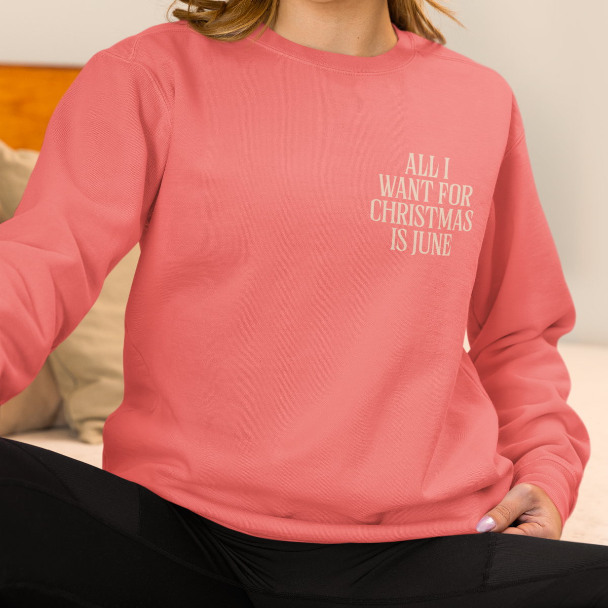 "All I Want For Christmas Is June" Sweater