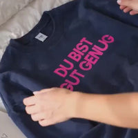 Sweater "DU BIST GUT GENUG"