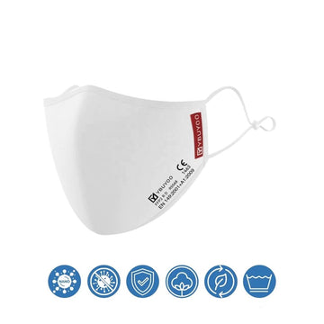 Handwaschbare Nano FFP2 Maske ''WEISS''