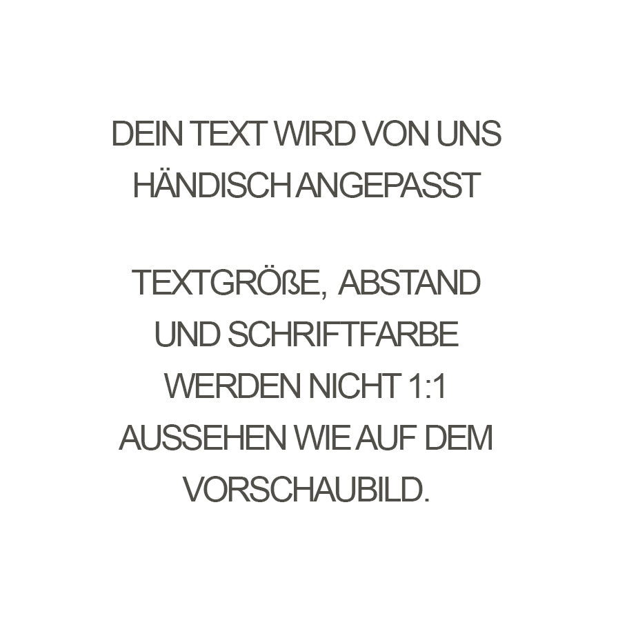 PERSÖNLICHE GRAVUR / Design "N*FINITY" Armband groß