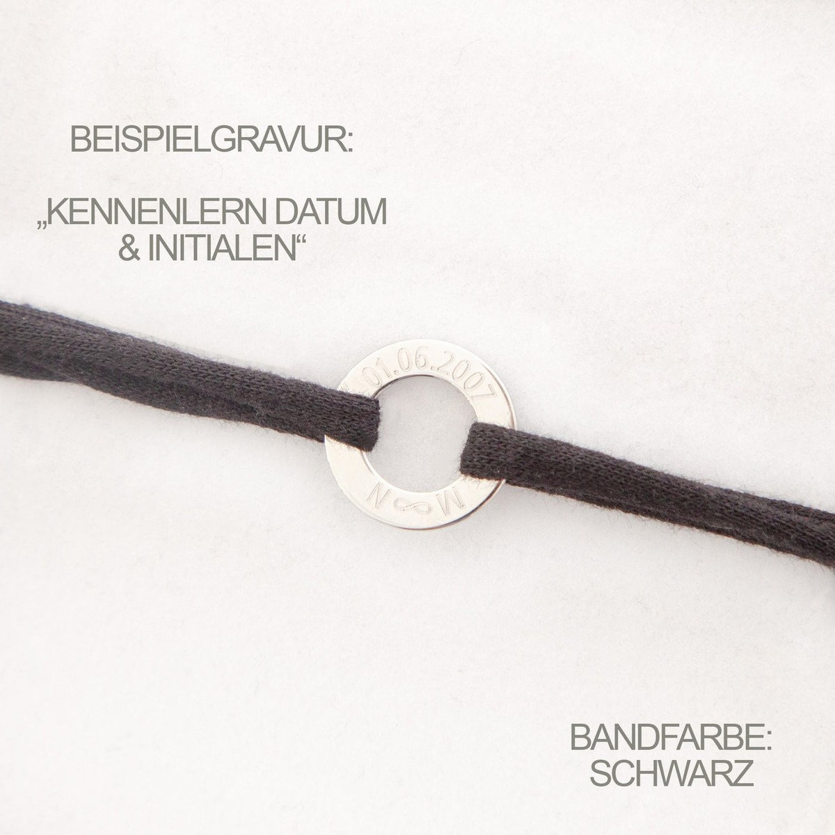 PERSÖNLICHE GRAVUR / N*FINITY Armband klein